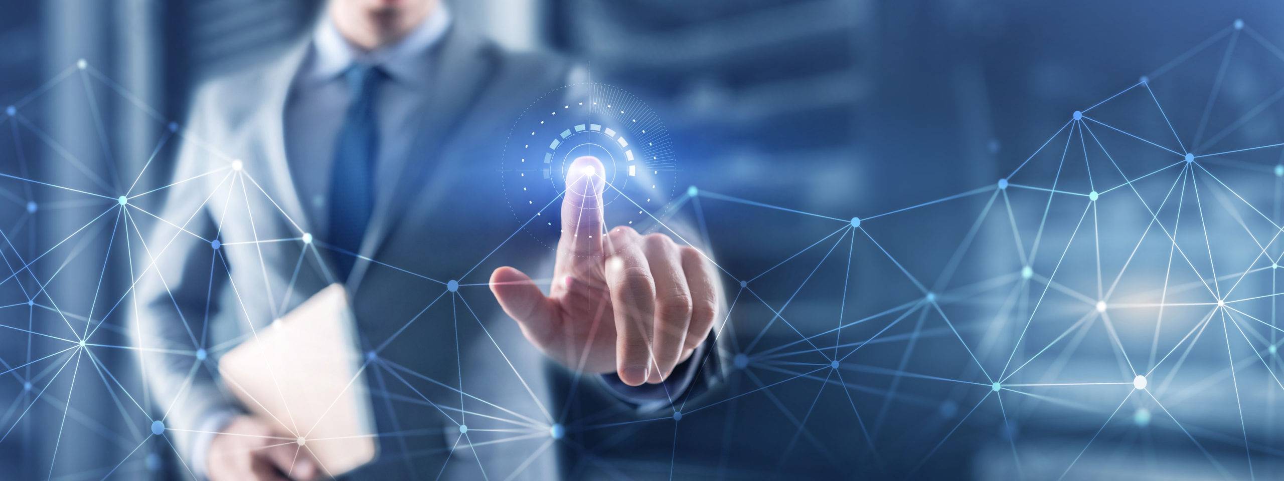 Unique universal background for technology and business. Abstract concept